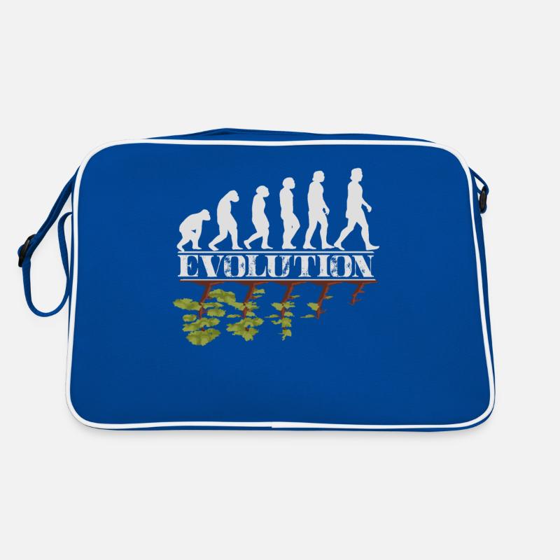 Environment Evolution of man and nature Retro Bag