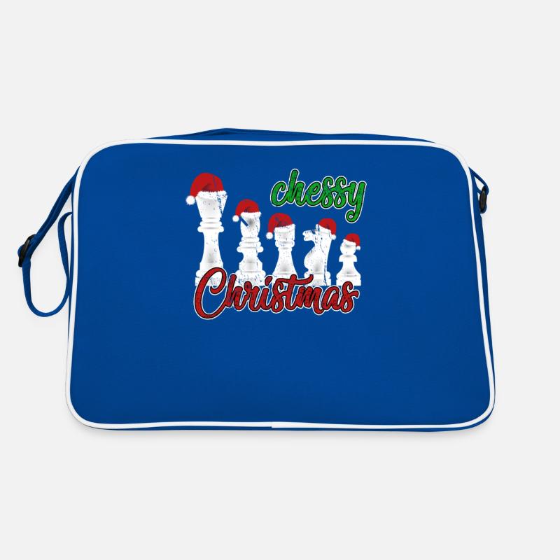 Weihnachtsgeschenk Schach Geschenkidee Retro Tasche
