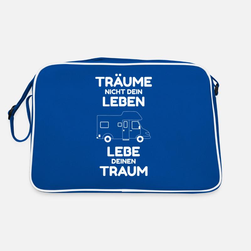 Motorhome Camping Caravan Camper Gift Retro Bag