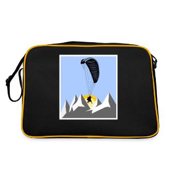 Parapente Parapente Alpes - Sac Retro - noir/or - Dos