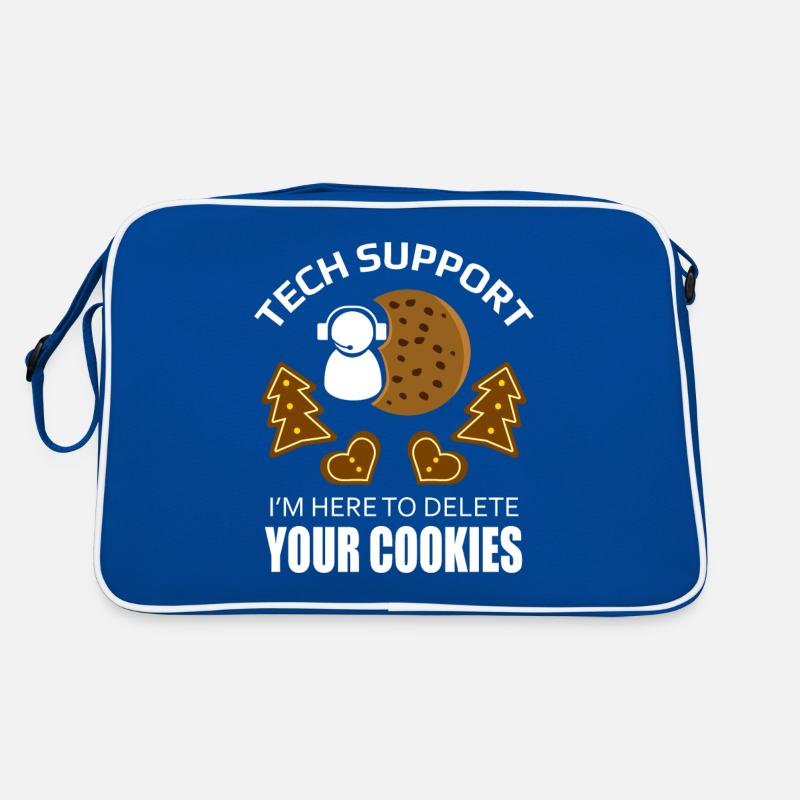 Technischer Support Cookie Löschen Informatiker Retro Tasche