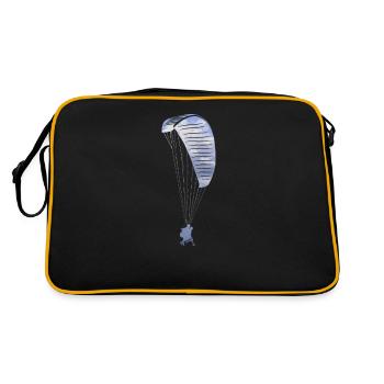Paraglider paraglider pilot - Retro Bag - black/gold - Back