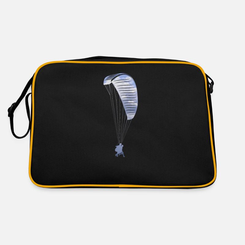 Gleitschirm Paraglider Pilot Retro Tasche