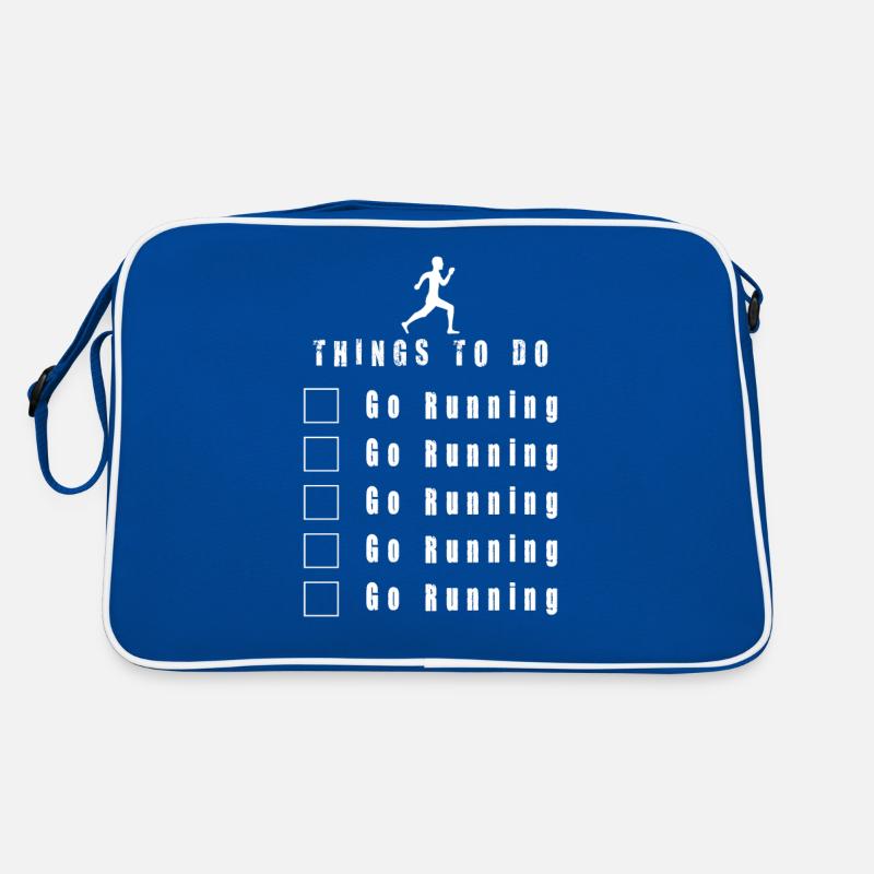 Funny Running Jogging Cardio Run Runner Gift Retro Bag