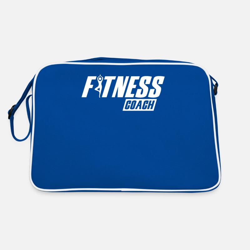 Fitnessstudio Fitnesstrainer Retro Tasche