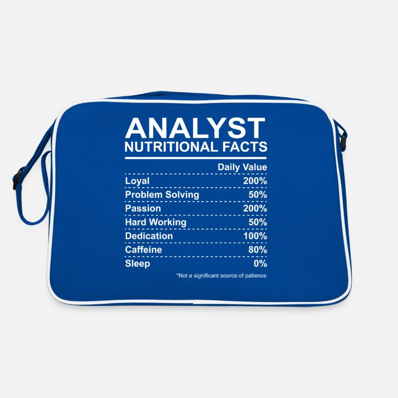 Faits nutritionnels pour les analystes Sac Retro