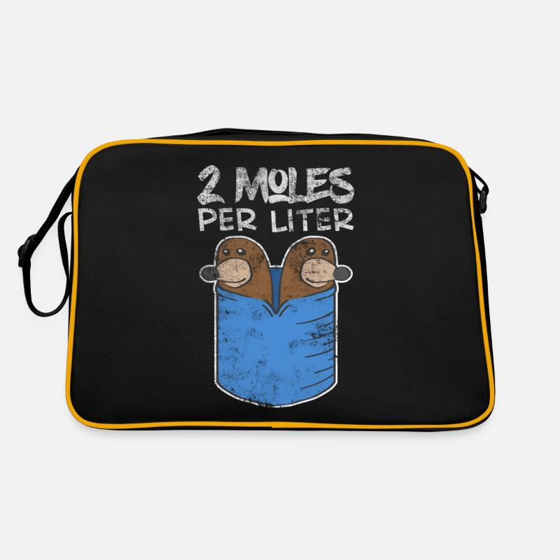 Cadeau de chimie de deux moles par litre Sac Retro