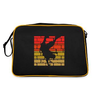break dance - Sac Retro - noir/or - Dos