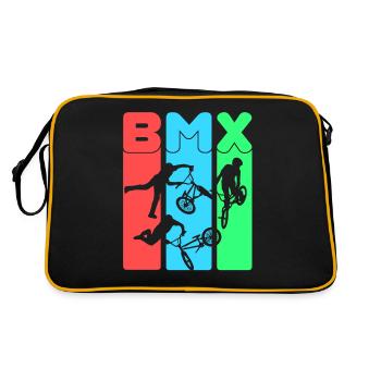 BMX - Retro Bag - black/gold - Back