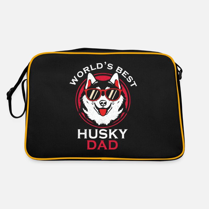 chien de traîneau Sac Retro