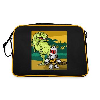 Ancient Times Ancient - Retro Bag - black/gold - Back
