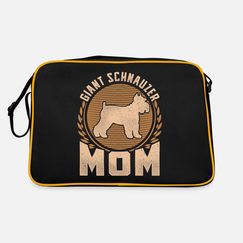 Schnauzer géant maman Schnauzer géant Sac Retro