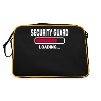 Security Guard - Retro Bag - black/gold - Back