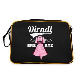 Dirndl Replacement - Retro Bag - black/gold - Back