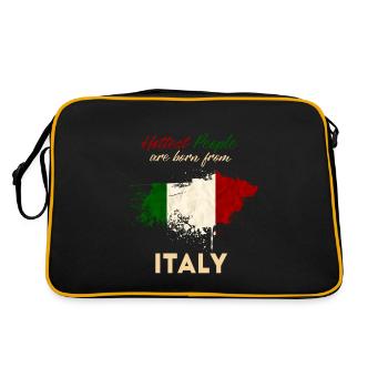 Italie - Sac Retro - noir/or - Dos