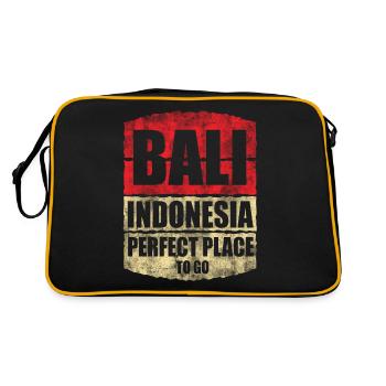 Bali - Sac Retro - noir/or - Dos