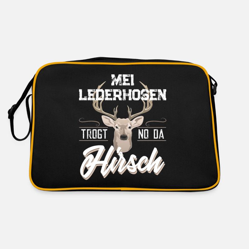Lederhosen Retro Tasche