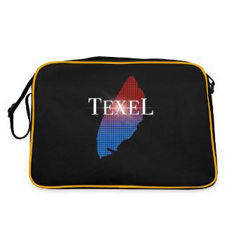 L'amour de l'île de Texel - Sac Retro - noir/or - Dos