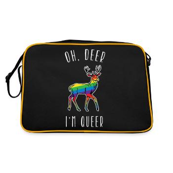 gay - Retro Bag - black/gold - Back