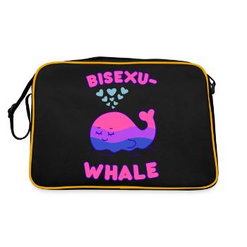 bisexual - Retro Bag - black/gold - Back