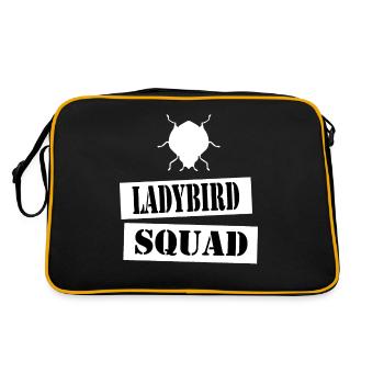 join the ladybird squad - Retro Bag - black/gold - Back