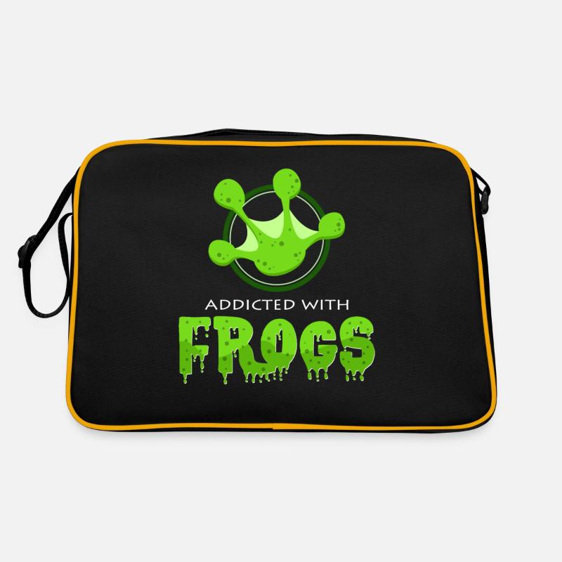 frog - Retro Bag - black/gold