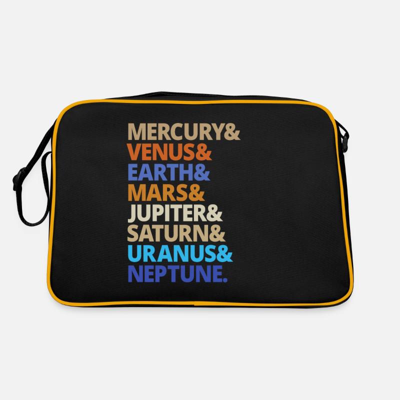 Planet Planet Solar System Milky Way Gift Retro Bag