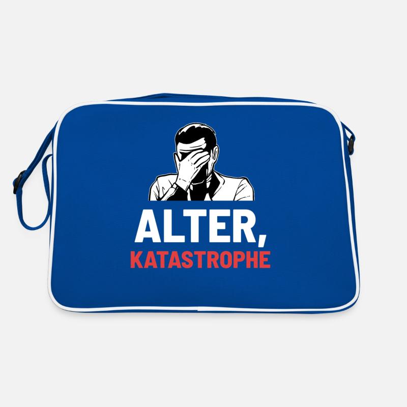 Alter Katastrophe Retro Tasche