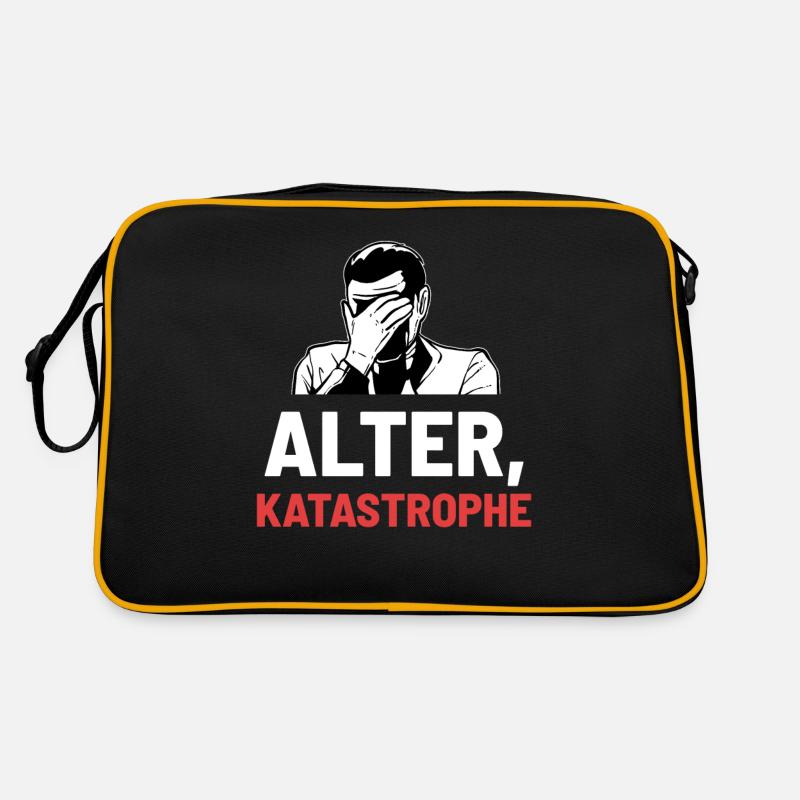 Alter Katastrophe Retro Tasche