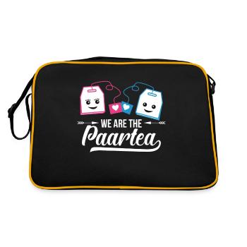 Look partenaire, couple - Sac Retro - noir/or - Dos