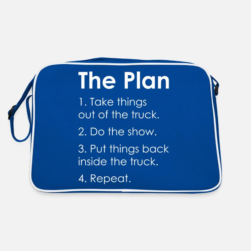 STAGEHAND CREW PLAN technicien en éclairage cadeau Sac Retro