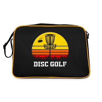 Frisbee - Retro Bag - black/gold - Back