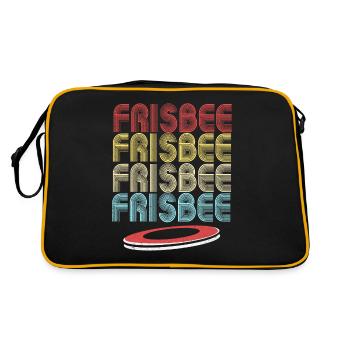 Frisbee - Retro Bag - black/gold - Back