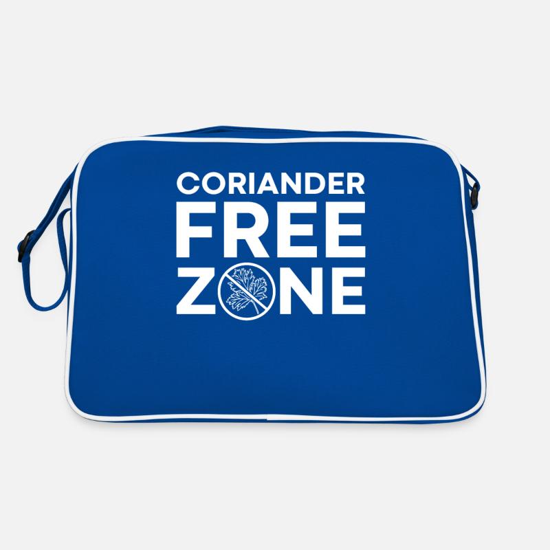 I Hate Coriander - Ich hasse Koriander Spruch Retro Tasche