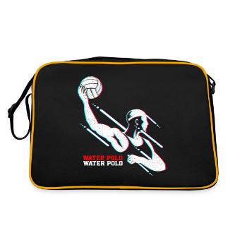 water polo - Retro Bag - black/gold - Back
