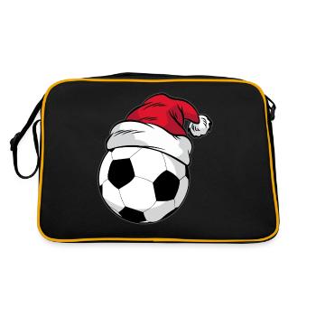 Bonnet de Football Noël - Sac Retro - noir/or - Dos