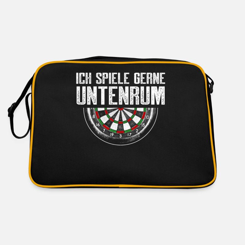 Fléchettes fléchettes a osé le jeu de fléchettes en disant cadeau Sac Retro