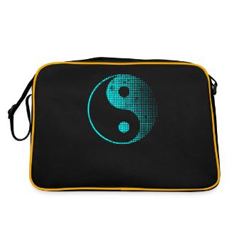 Yin Yang - Retro Bag - black/gold - Back