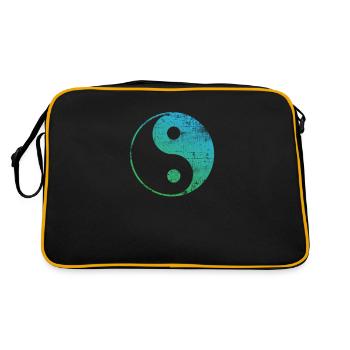 Yin Yang - Retro Bag - black/gold - Back