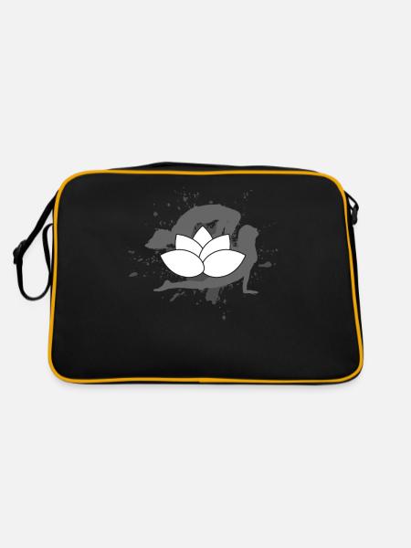 yoga - Retro Bag - black/gold