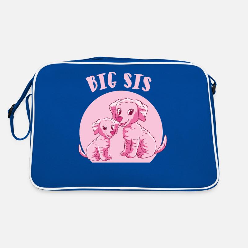 big sister dogs Retro Bag