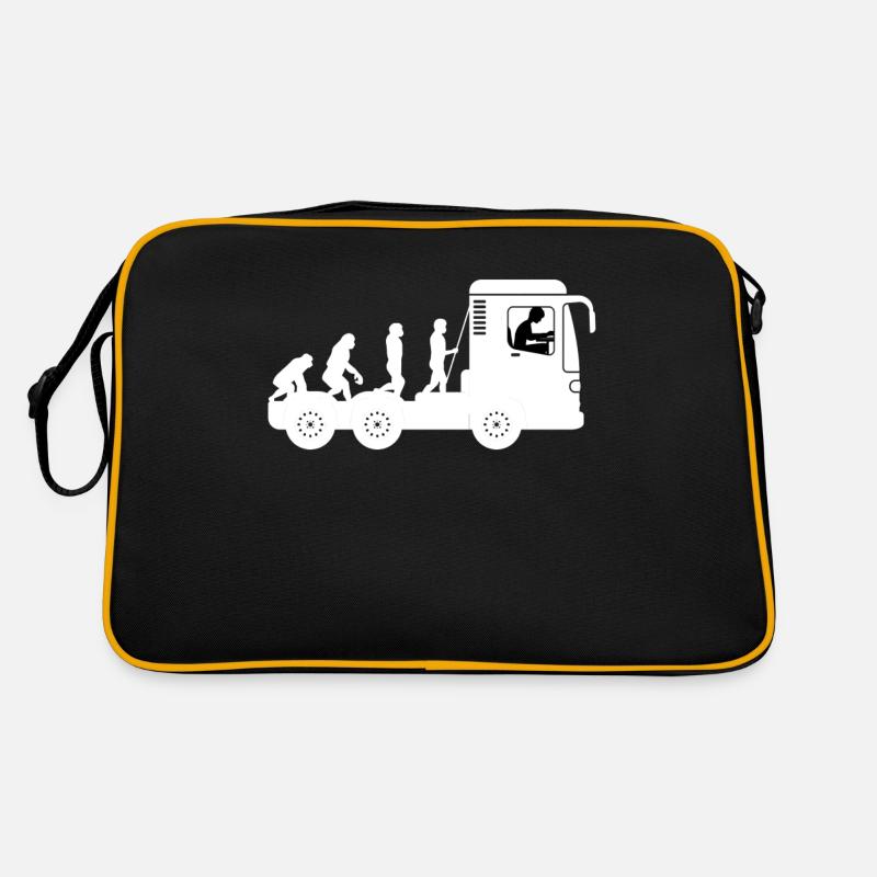 LKW Fahrer Evolution Retro Tasche
