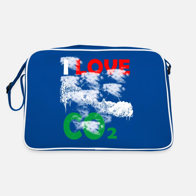 I love Co2 Retro Tasche