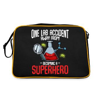 Chemist - Retro Bag - black/gold - Back