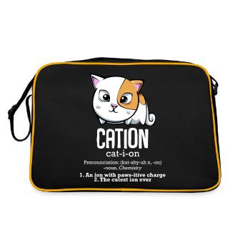 Chemist - Retro Bag - black/gold - Back