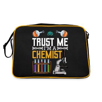 Chemist - Retro Bag - black/gold - Back