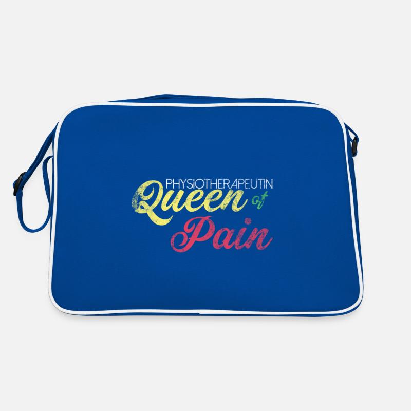 Physiotherapeutin Queen Of Pain Geschenk Retro Tasche