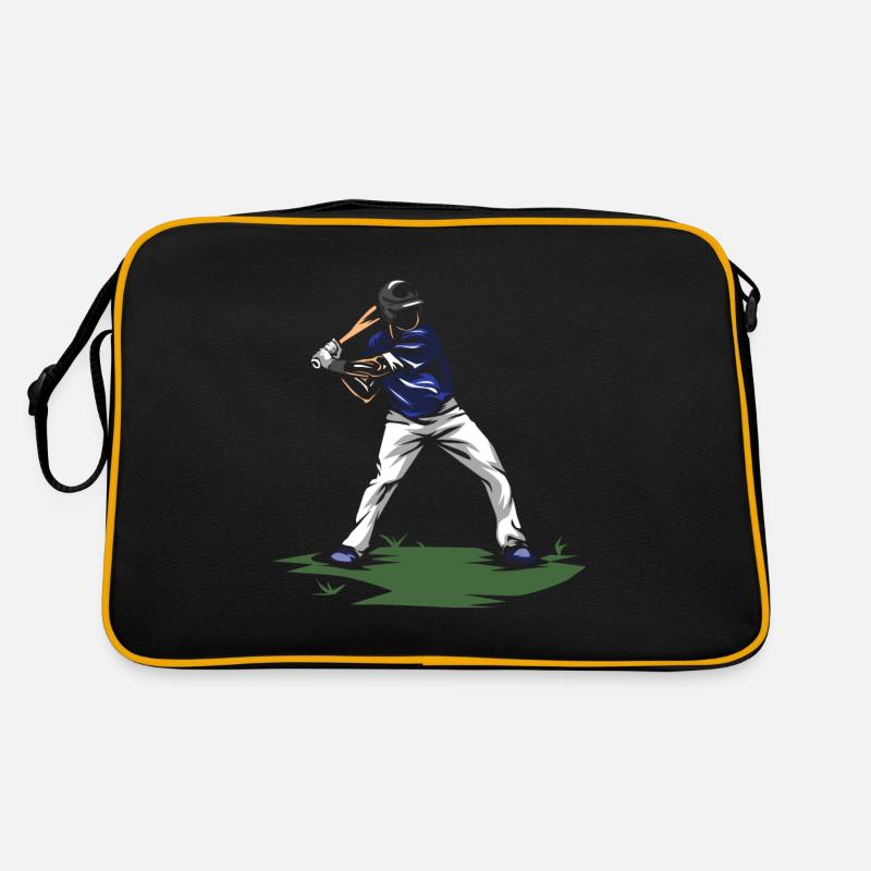 Baseball Players Retro Bag