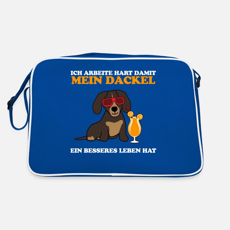 dackel Retro Tasche