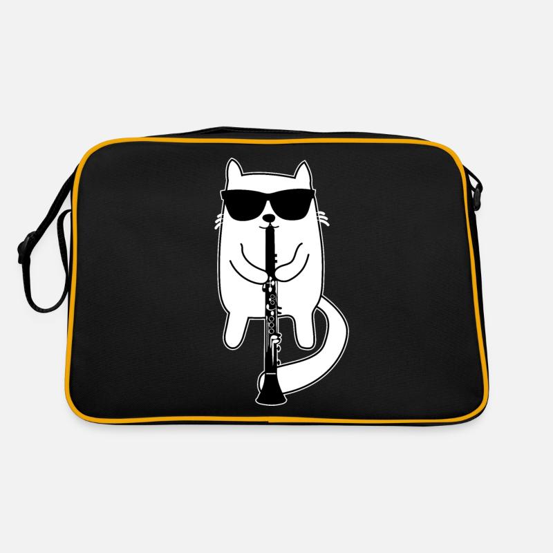 clarinet - Retro Bag - black/gold